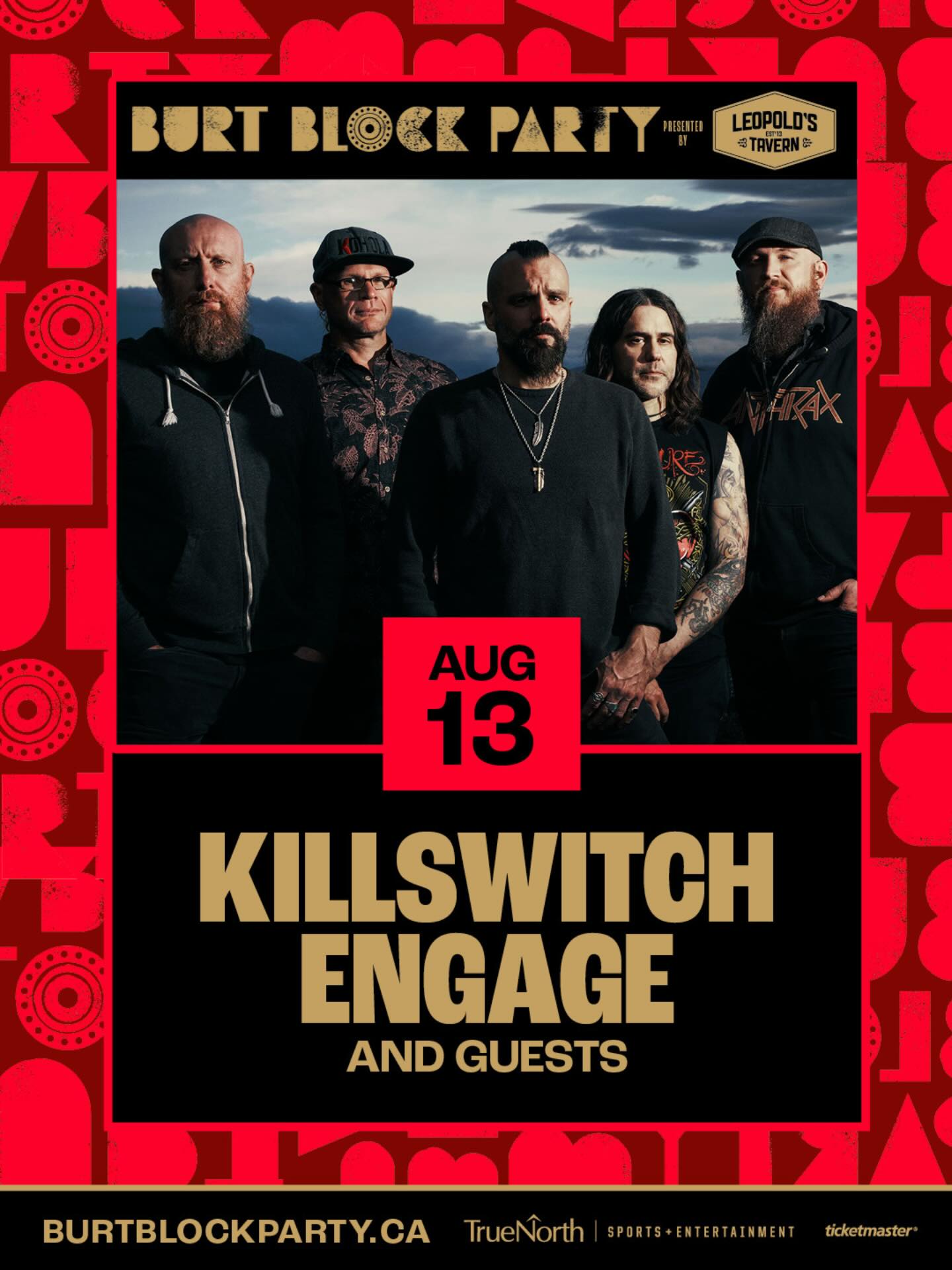 Killswitch Engage Tour Poster 2026